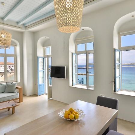 White Memories, Seafront Luxury Apartment Mykonos Mykonos Town Exteriör bild