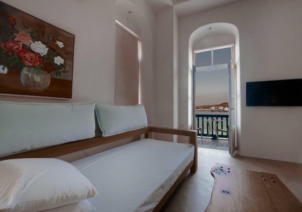 White Memories, Seafront Luxury Apartment Mykonos Mykonos Town Exteriör bild