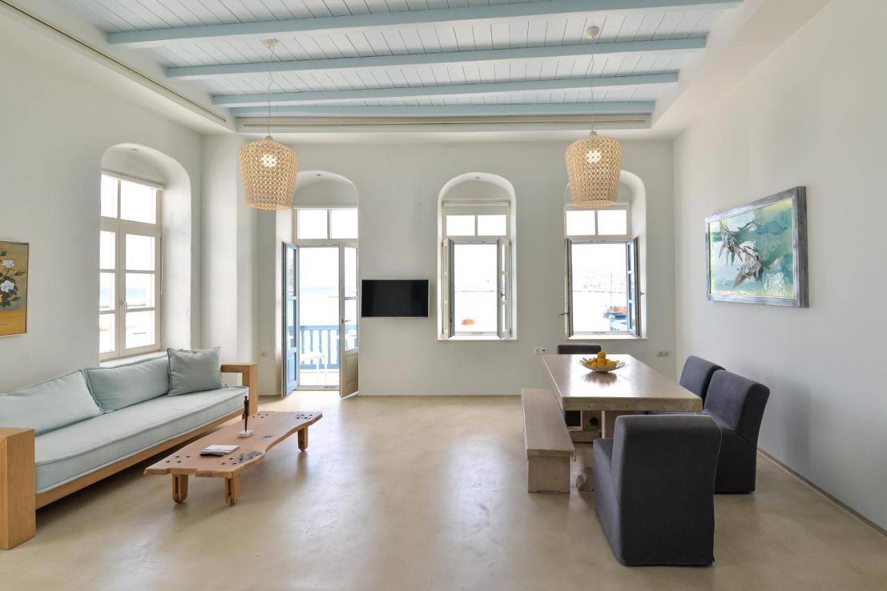 White Memories, Seafront Luxury Apartment Mykonos Mykonos Town Exteriör bild
