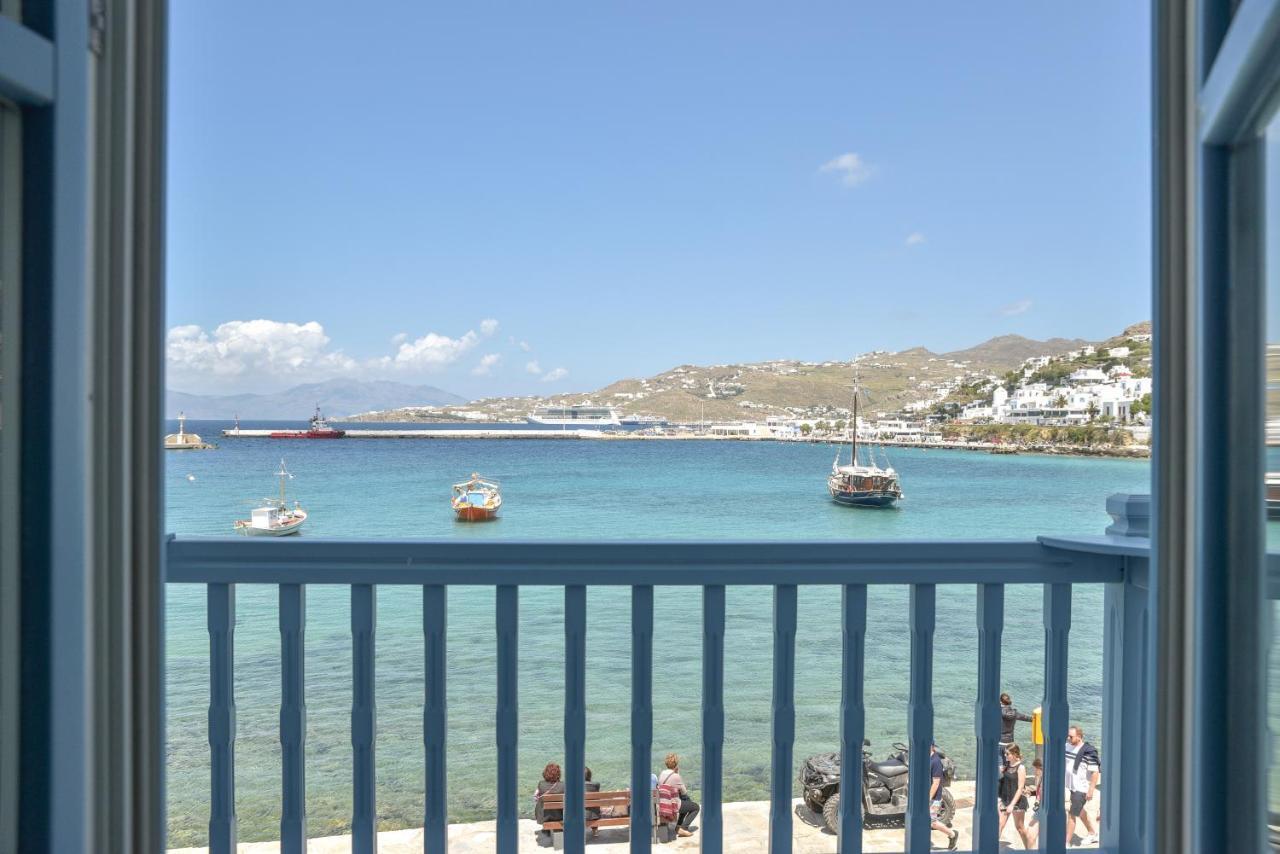 White Memories, Seafront Luxury Apartment Mykonos Mykonos Town Exteriör bild