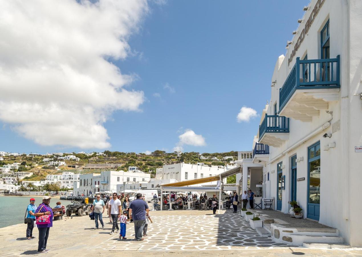 White Memories, Seafront Luxury Apartment Mykonos Mykonos Town Exteriör bild
